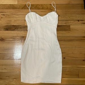 Meshki White Bodycon Dress
